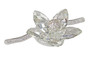 Crystal Beaded Swarovski Flower with Stem