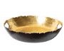 Hammered Tray Gold and Black 