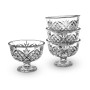 Luxurious Crystal Ice Cream Bowls - Set of 4