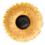 Chip-n-Dip Serving Platter Sunflower 