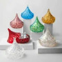 Covered Candy Dish Hershey Kiss