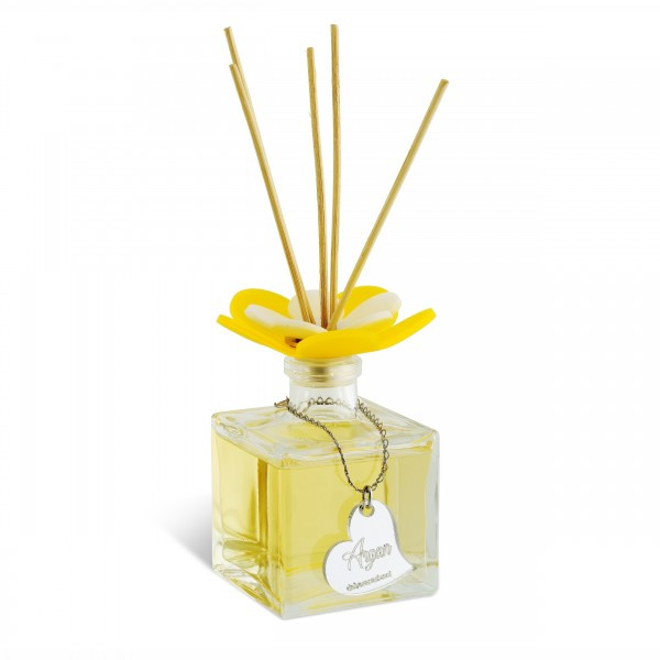 Decorative Reed Diffuser Flower Top Argan 3.5 oz