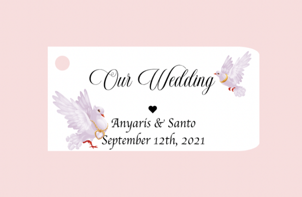 Wedding Favor Tags