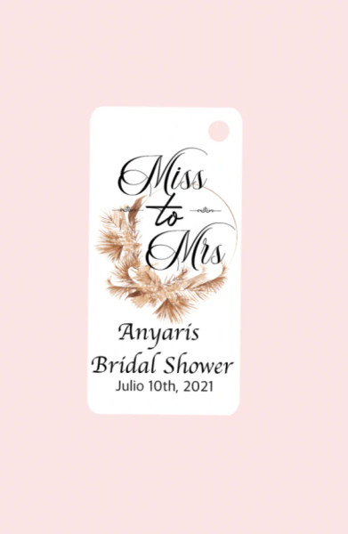 Bridal Shower Name Tags