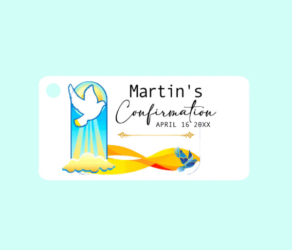 Confirmation Name Tag