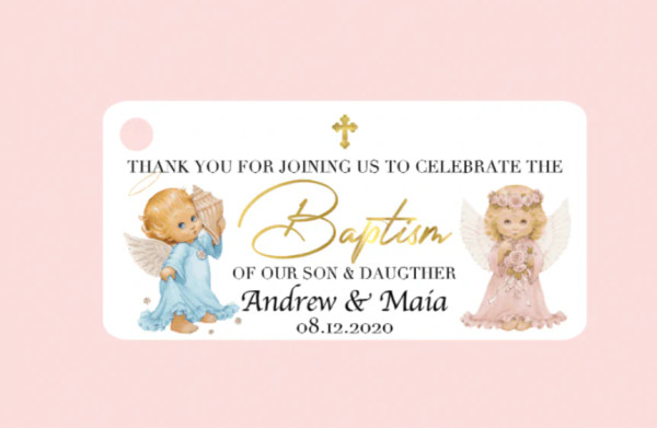 Baptism & Christening Favor Tags