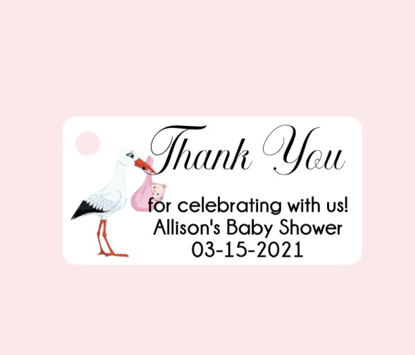 Baby Shower Favor Tags