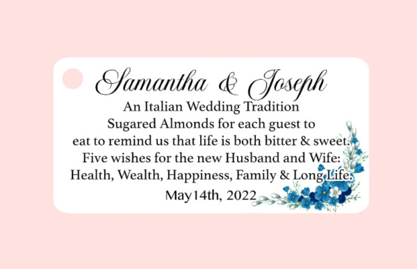 Sugared Almonds Tags