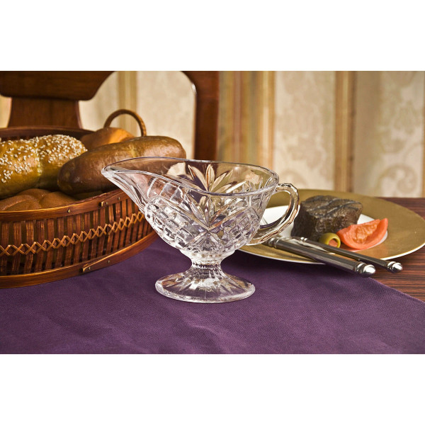 Crystal Gravy Boat