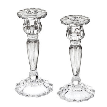 Crystal Candlesticks (Set of 2)