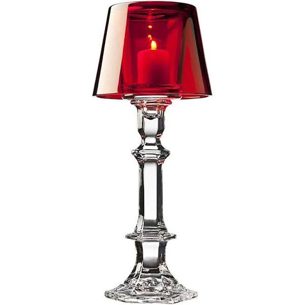 Red Crystal Votive Candle Holder