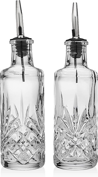 Crystal Oil And Vinegar bottle Set