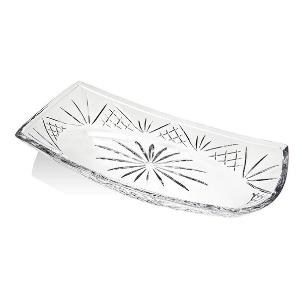 Crystal Serving Tray Oval