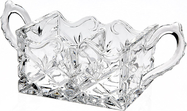 rystal Sugar Packet Caddy Storage Dish