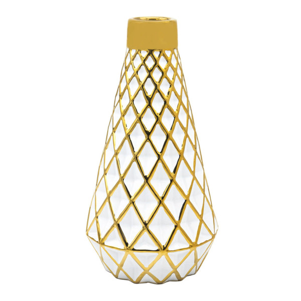 Vase Diamond Gold