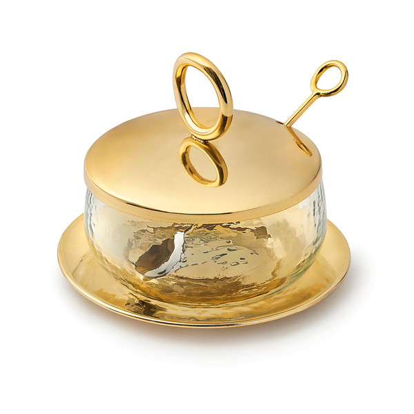 A Golds Sugar bowl Perfect for wedding favors and bridal showers