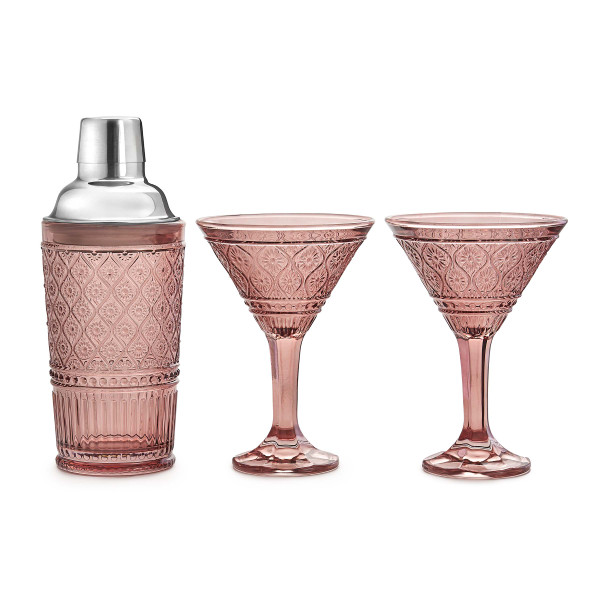 Rosewood Cocktail & Martini Set | Wedding Favor Gift