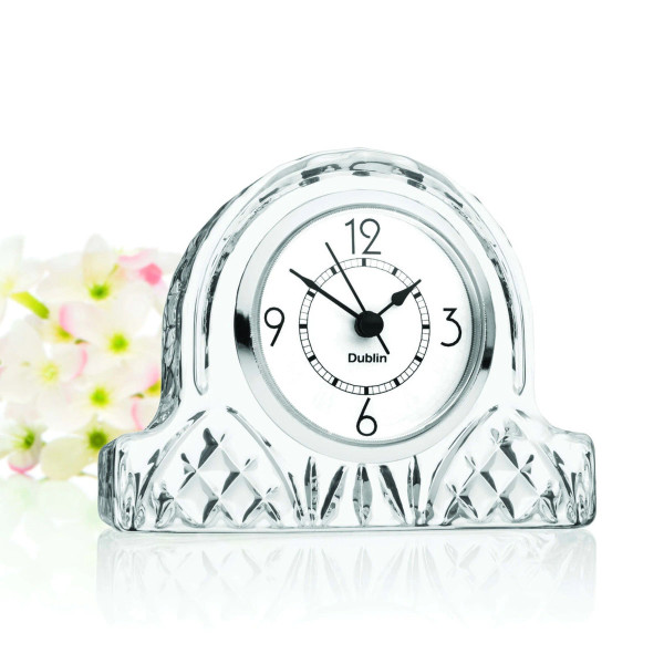 Elegant Crystal Mantle Clock – Perfect Wedding & Bridal Shower Favor Gift