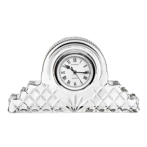 An elegant crystal Clock Ideal for wedding favors, and bridal showers favors