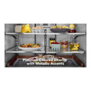 Kitchenaid® 26.8 Cu. Ft. Standard-Depth French Door Refrigerator with Exterior Ice and Water Dispenser KRFF577KPS