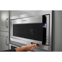 Built-In Low Profile Microwave Slim Trim Kit with Pocket Handle, Stainless Steel W11451314