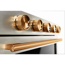 Kitchenaid® 5.0 Cu. Ft. Smart Slide-in Gas Range with Convection Cooking Modes and 2-in-1 Burner KSGS530SPS