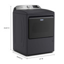 Maytag® 7.4 Cu. Ft. Top Load Gas Dryer with Extra Power and Advanced Moisture Sensing MGD6205RF