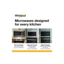 Whirlpool® 1.1 cu. ft. Built-In Smart Multifunctional Microwave Oven with Air Fry - 900 watts YWMBT7030SZ