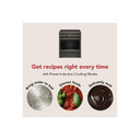 Kitchenaid® 30-Inch 4-Element Induction Freestanding Commercial-Style Range with Air Fry KFIS930SBE