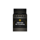 Whirlpool® 30-inch Smart Gas Range with Air Cooking Technology, Steam/Self Cleaning, Rapid Preheat 5.3 CuFt Capacity WFGS7530RV