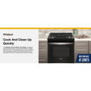 5.0 Cu. Ft. Whirlpool® Gas Range with Frozen Bake™ Technology WEG515S0LV