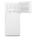 Whirlpool 28" Wide Top-Freezer Refrigerator with Freezer Temperature Control WRT134TFDW