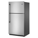 Maytag® 33-Inch Wide Top Freezer Refrigerator with EvenAir™ Cooling Tower- 21 Cu. Ft. MRT711SMFZ
