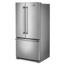 Maytag® 33-Inch Wide French Door Refrigerator with Water Dispenser - 22 Cu. Ft MRFF5033PZ