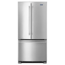 Maytag® 33-Inch Wide French Door Refrigerator with Water Dispenser - 22 Cu. Ft MRFF5033PZ