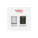 Kitchenaid® 44 dBA Dishwasher with 360° Max Jets™ Third Rack and LED Interior Lighting KDTM804KPS