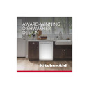 Kitchenaid® 47 dBA Two-Rack Dishwasher with ProWash™ Cycle KDFE104KWH