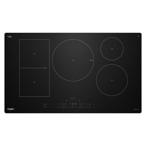 Whirlpool® 36" Intelligent Induction Cooktop with Temp Cook™ Technology and WipeClean™ Coating WCIT7536SB