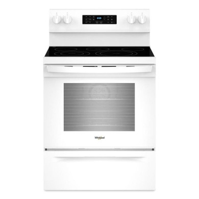 Whirlpool® 30-inch Energy Star Electric Range with Air Cooking Technology, No Preheat Air Fry and Air Baking and Self Clean YWFES5030RW