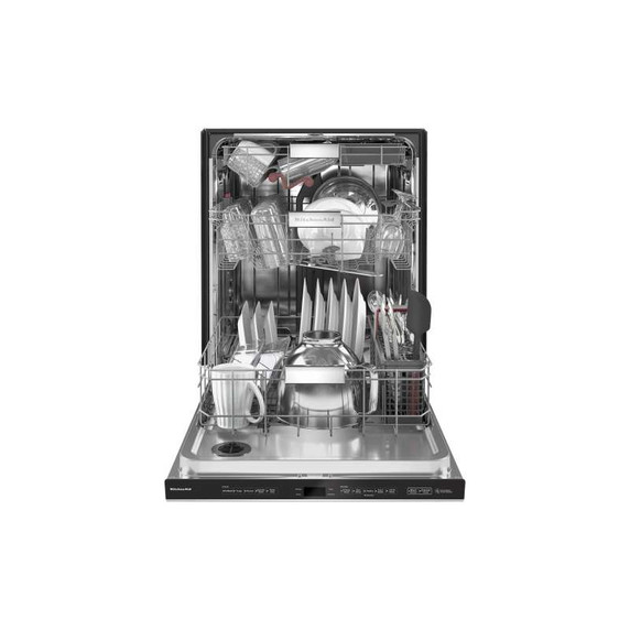 Kitchenaid® 44 dBA Dishwasher in PrintShield™ Finish with 360° Max Jets™ Third Rack KDPM604KPS