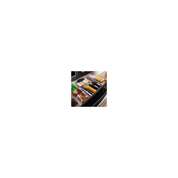 Kitchenaid® 26.2 Cu. Ft. Multi-Door French Door Refrigerator with Platinum Interior KRMF536RBS
