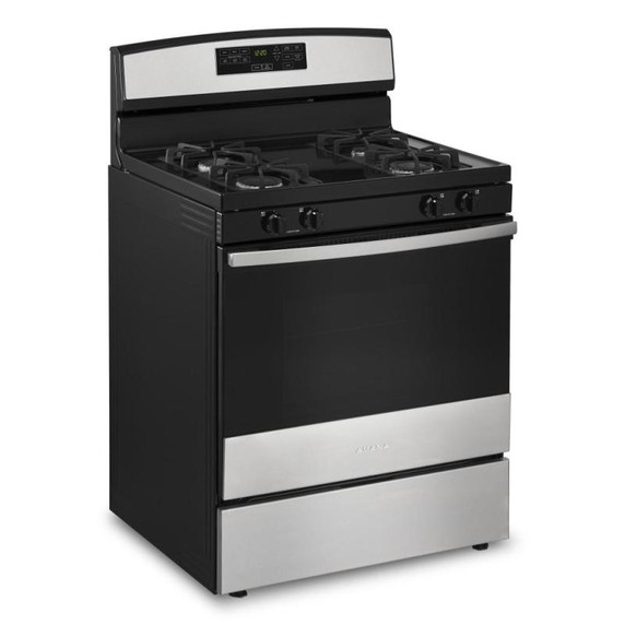 Amana® 30-inch Gas Range with Self-Clean Option AGR6603SMS