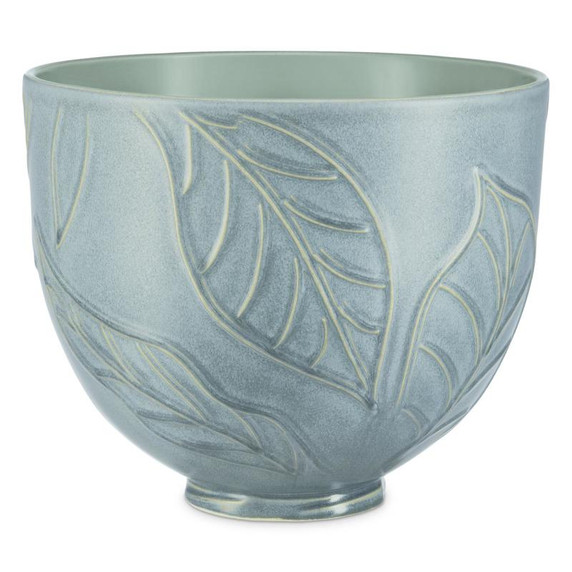 Kitchenaid® 5 Quart Spring Leaves Ceramic Bowl KSM2CB5LB