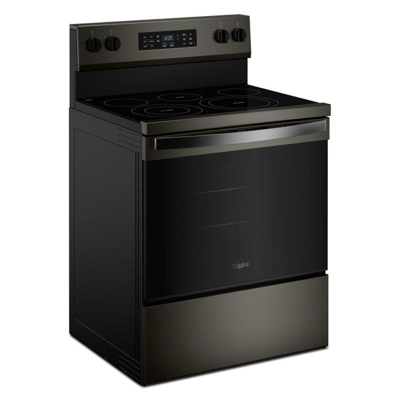 Whirlpool® 30-inch Electric Range with Air Cooking Technology YWFES5730SV