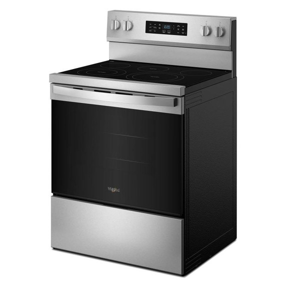 Whirlpool® 30-inch Electric Range with Air Cooking Technology YWFES5730SZ