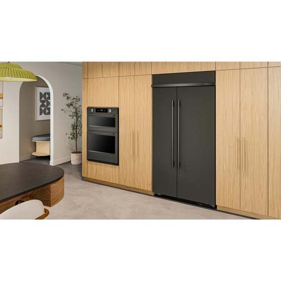 Kitchenaid® 25.5 Cu. Ft. 42" Built-In Side-by-Side Refrigerator with Platinum Interior KBSN742SBE