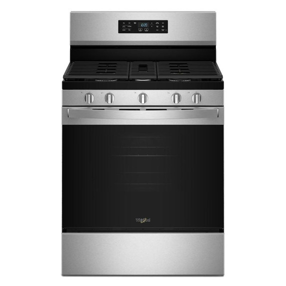 Whirlpool® 30-inch Gas Range with Air Cooking Technology and Steam Clean WFGS4530SZ
