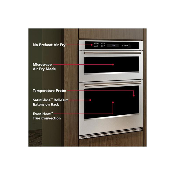 Kitchenaid® 30-inch Electric Double Wall Oven with No Preheat Air Fry Mode - PrintShield™ Finish KOED530SPS