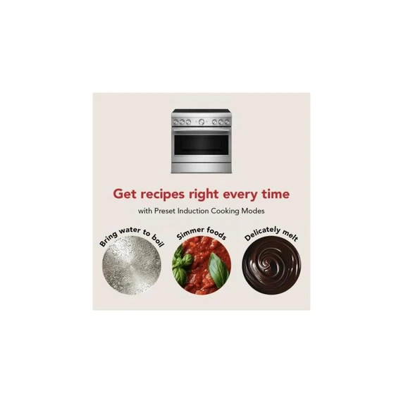 KitchenAid® 36-Inch 6-Element Induction Freestanding Commercial-Style Range with Air Fry KFIS936SSS