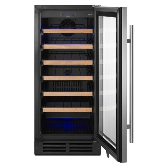 Whirlpool® 15" Undercounter Wine Center with Towel Handle Bar WUW35X15DS